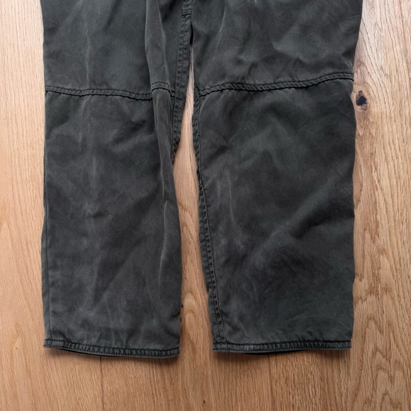 Aritzia Wilfred Free OLIVE Green Lyocell Valletta‎ Overalls Jumpsuit XXS - Picture 10 of 17